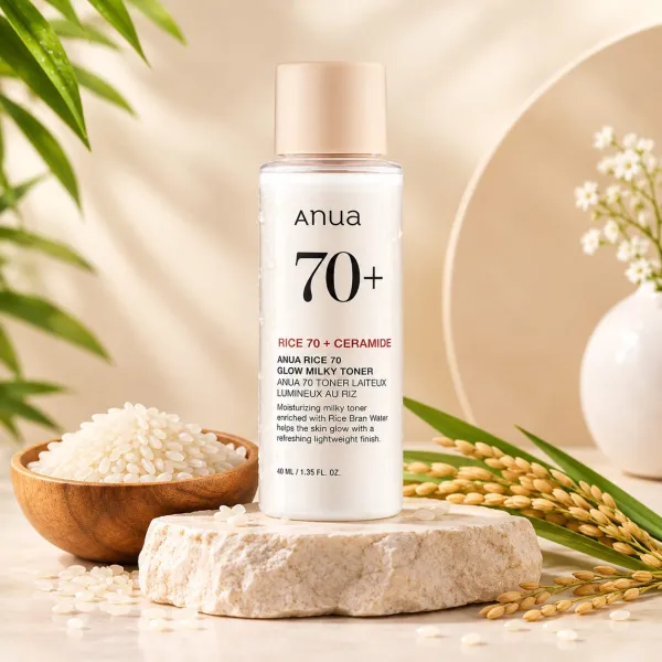 Anua Rice 70 Glow Milky Toner  - 40ml